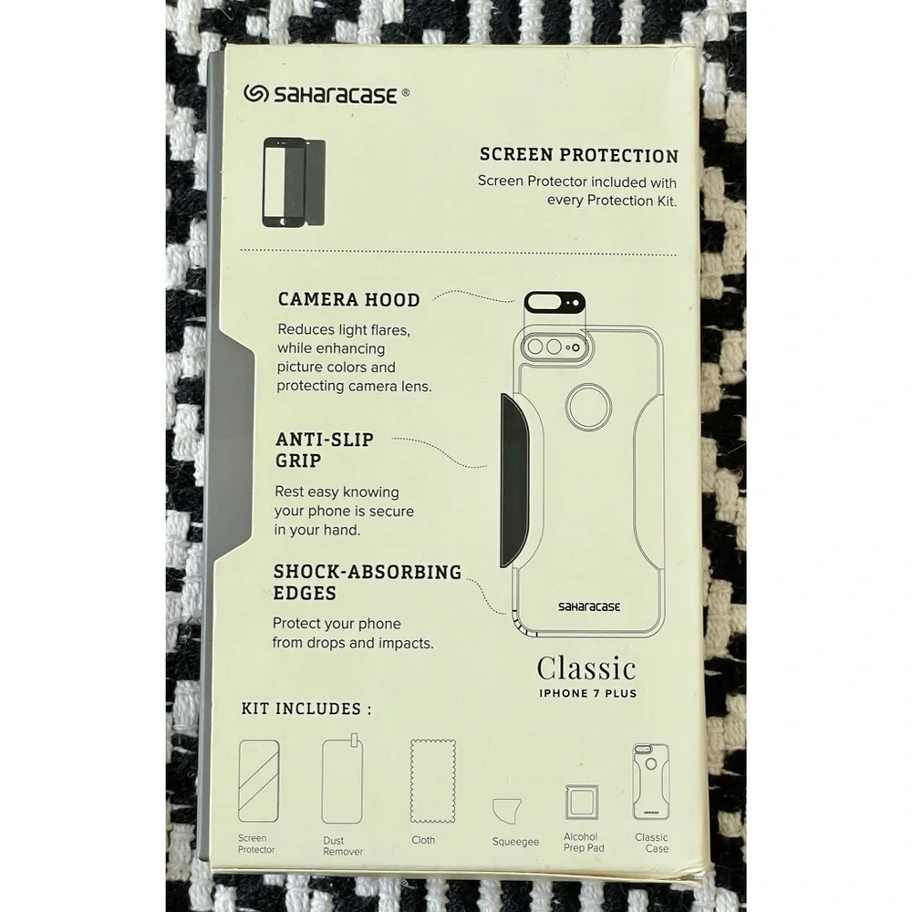 iPhone 7 Plus Case & Screen Protector Bundle